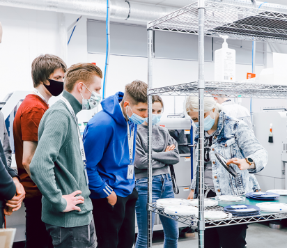 Екскурсія для студентів на виробництво у продуктову компанію Ajax Systems